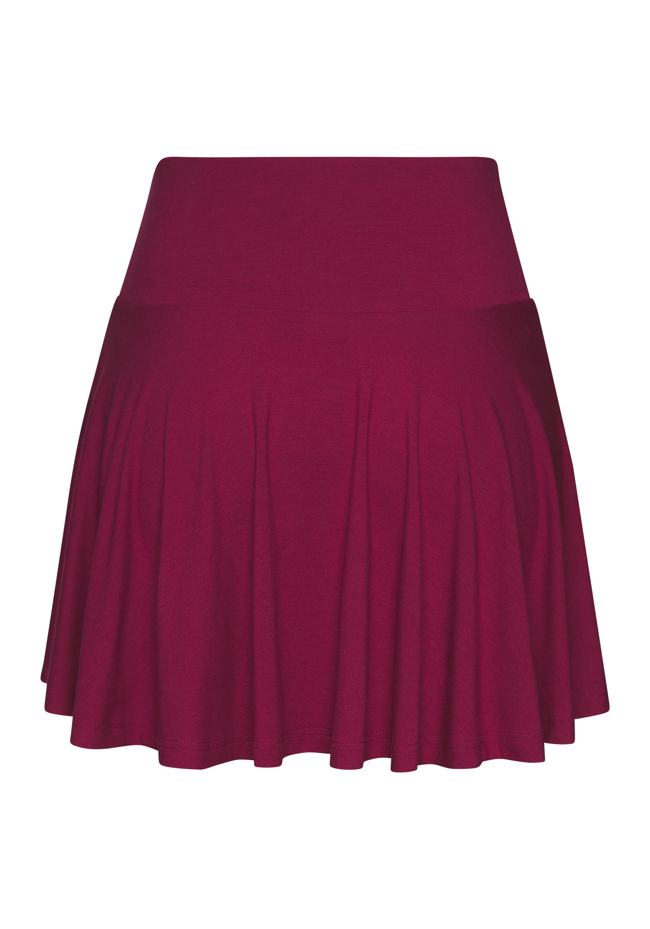 VIVANCE Skinny Nederdel i rød