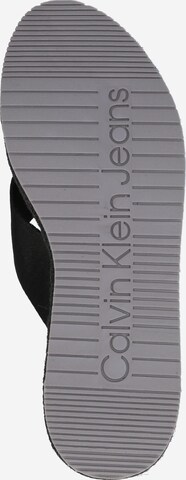 Calvin Klein Jeans Regular Pantolette in Schwarz