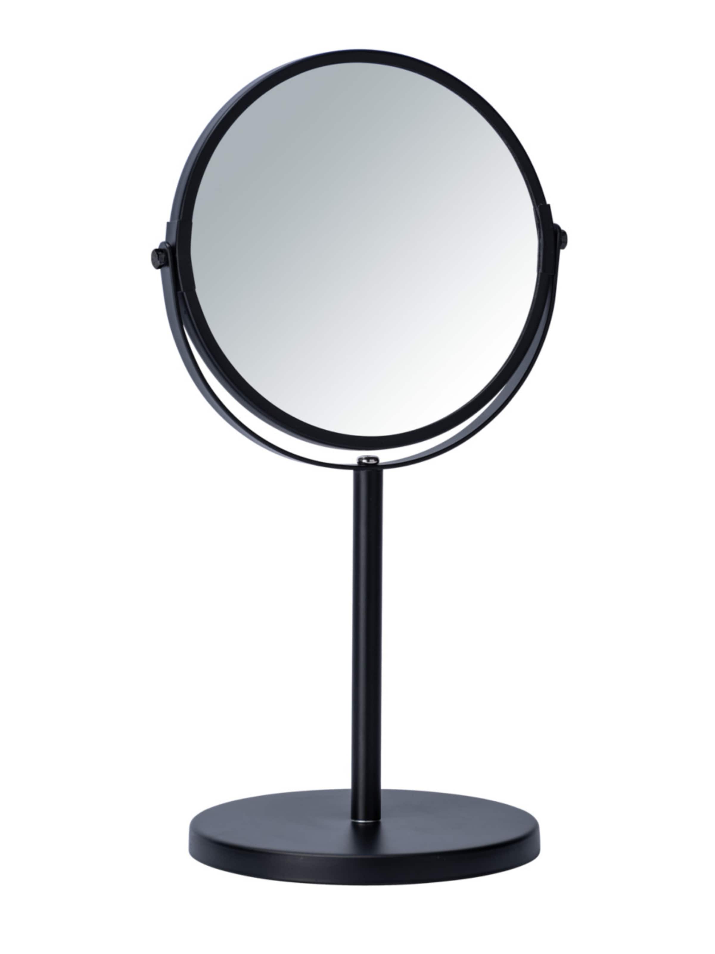 Wenko Kosmetikspiegel 'Assisi' in Schwarz: Vorderseite