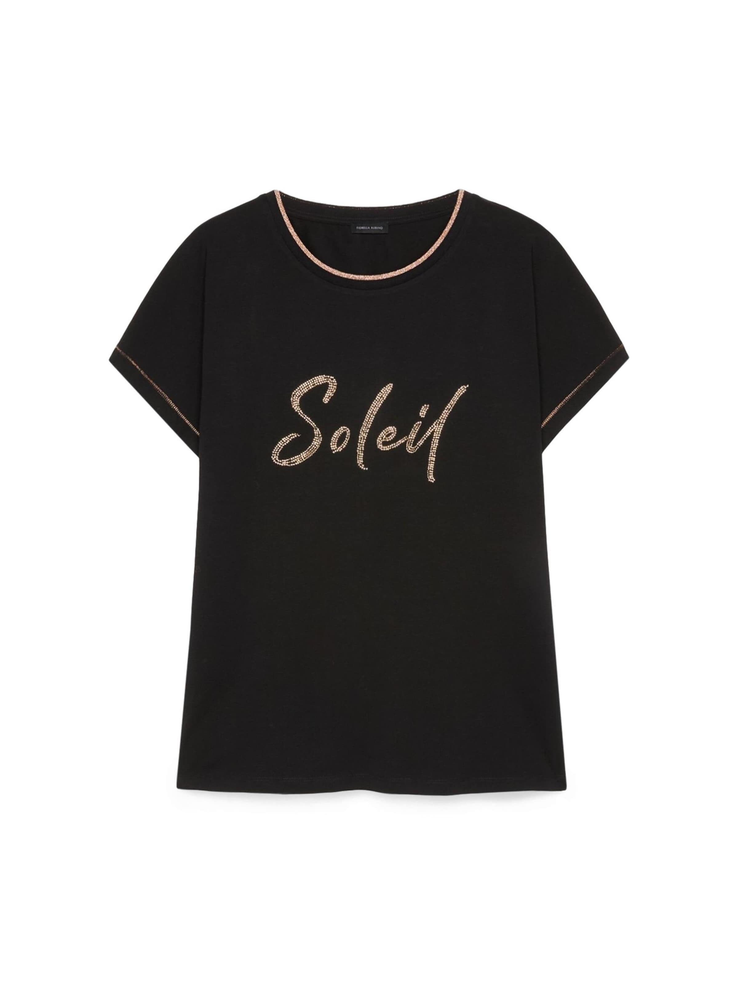 Fiorella Rubino - Camiseta en negro: frente