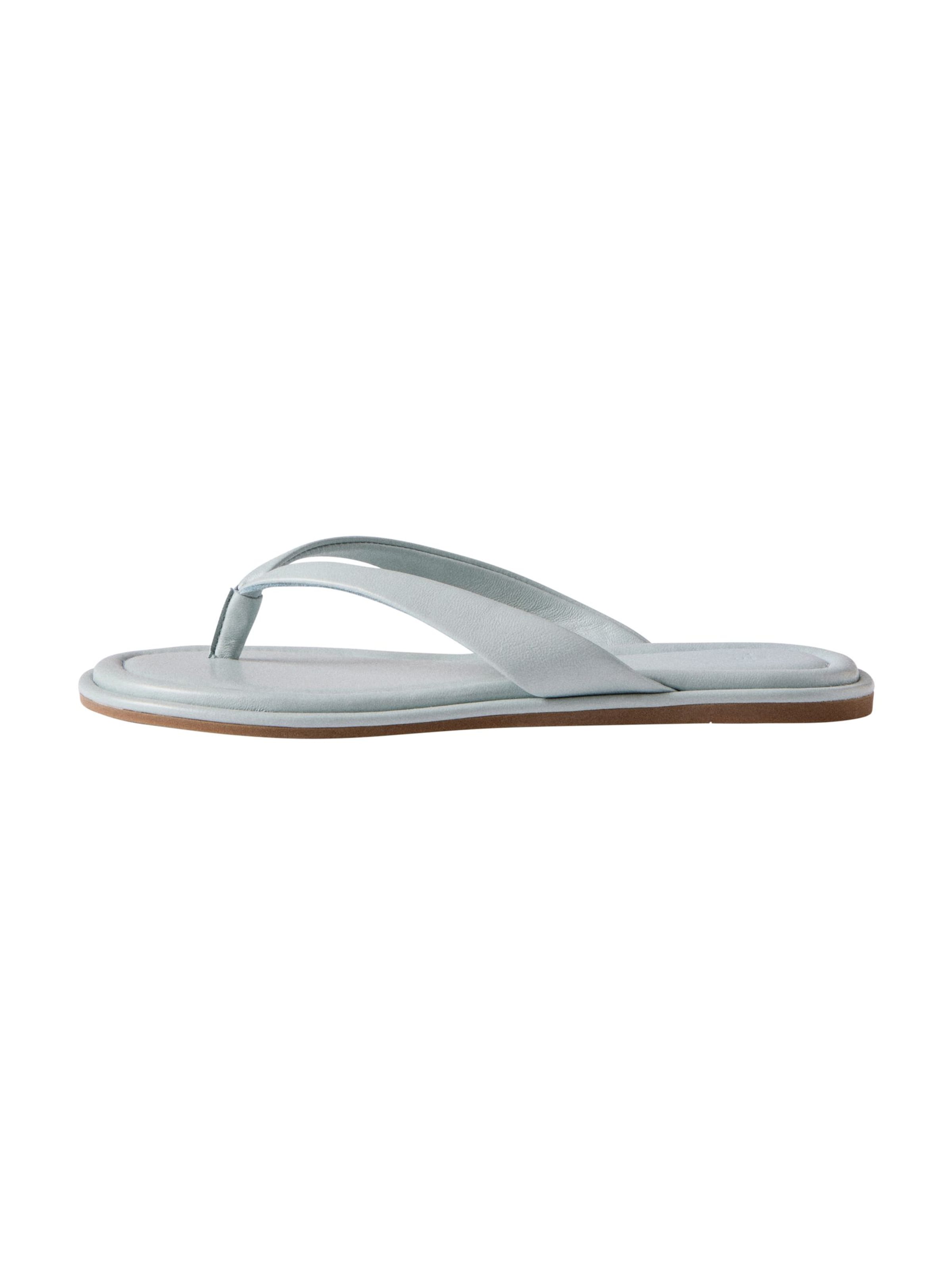 Tongs The Set en bleu : devant