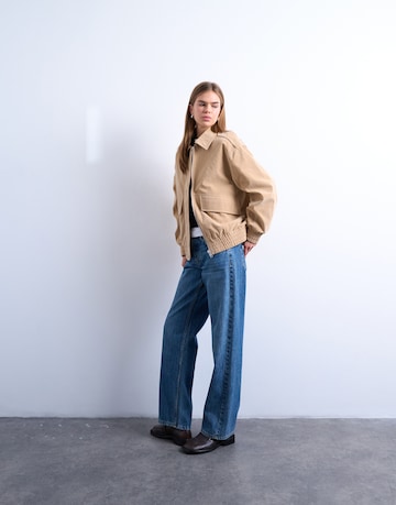 TOPSHOP Демисезонная куртка 'EVELYN' в Серый