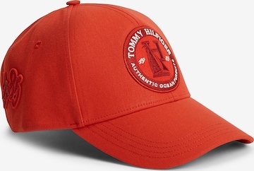 Casquette TOMMY HILFIGER en rouge : devant
