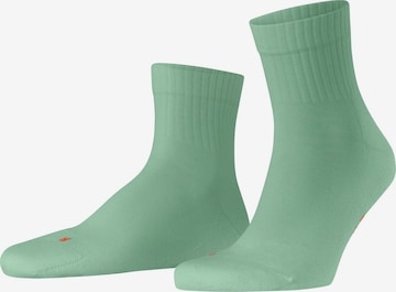 FALKE Füßlinge 'Run Rib' in Grün: Vorderseite