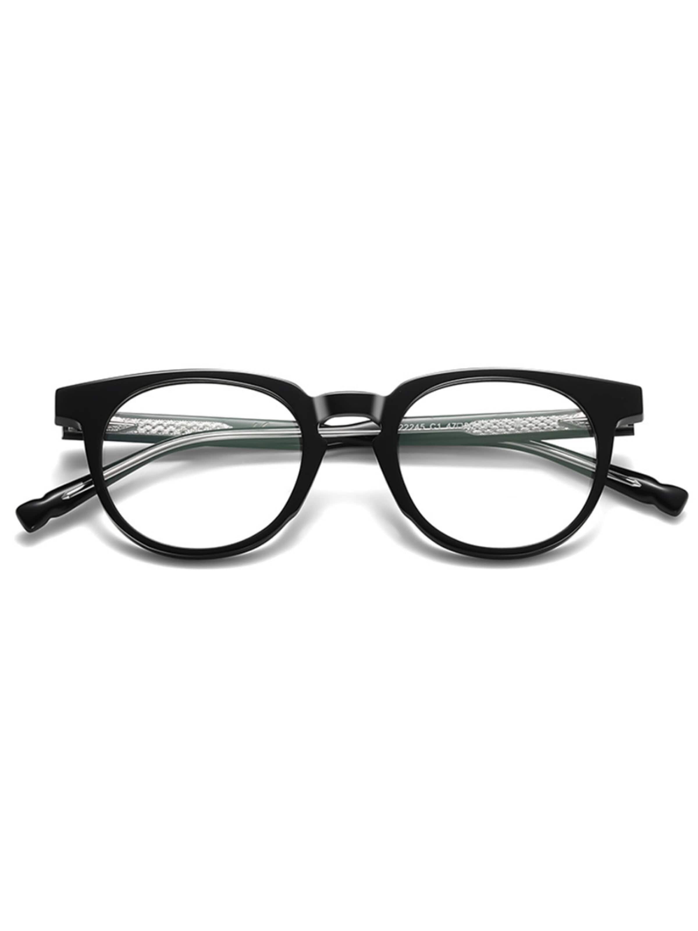 Lunettes 'Scewate' VEYREY en noir : devant