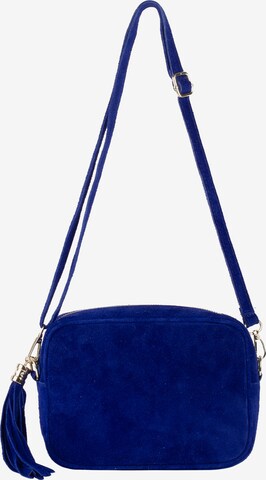 Sac à bandoulière IZIA en bleu : devant