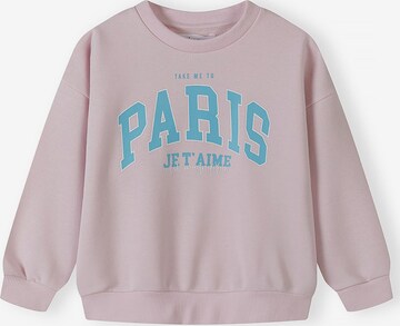 Sweat-shirt MINOTI en rose : devant