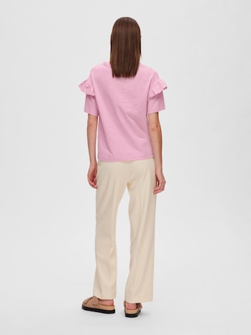SELECTED FEMME Shirts 'Rylie' i pink