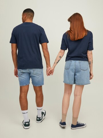JACK & JONES Regular fit Тениска 'Copenhagen' в синьо