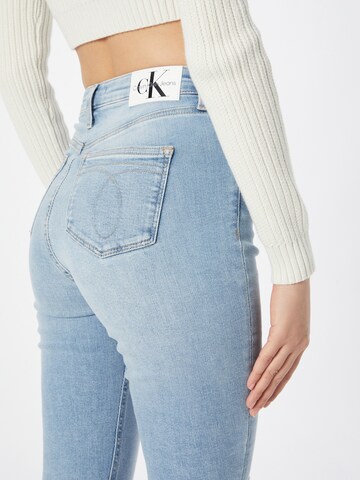 Calvin Klein Jeans Skinny Džíny – modrá