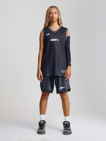 AND1 tavaline Spordipüksid, värv must: eest vaates