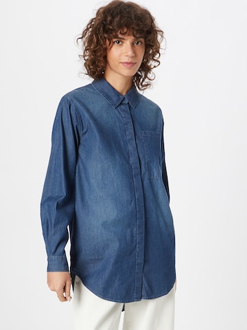 JDY Blouse in Blauw: voorkant