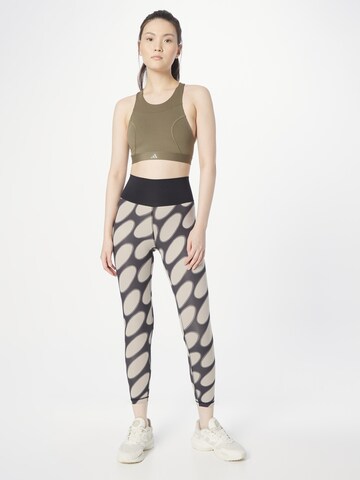 ADIDAS SPORTSWEAR Skinny Urheiluhousut 'Marimekko Optime' värissä musta