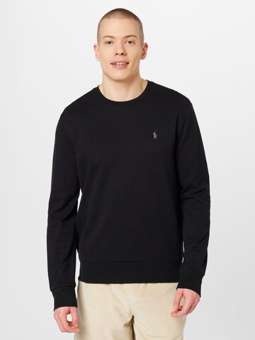 Polo Ralph Lauren Sweatshirt in Zwart: voorkant