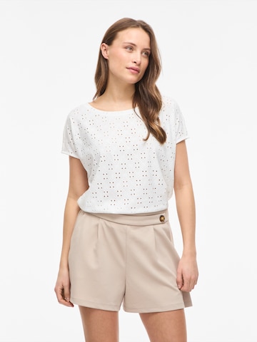 T-shirt 'VIKAWA' VILA en blanc : devant