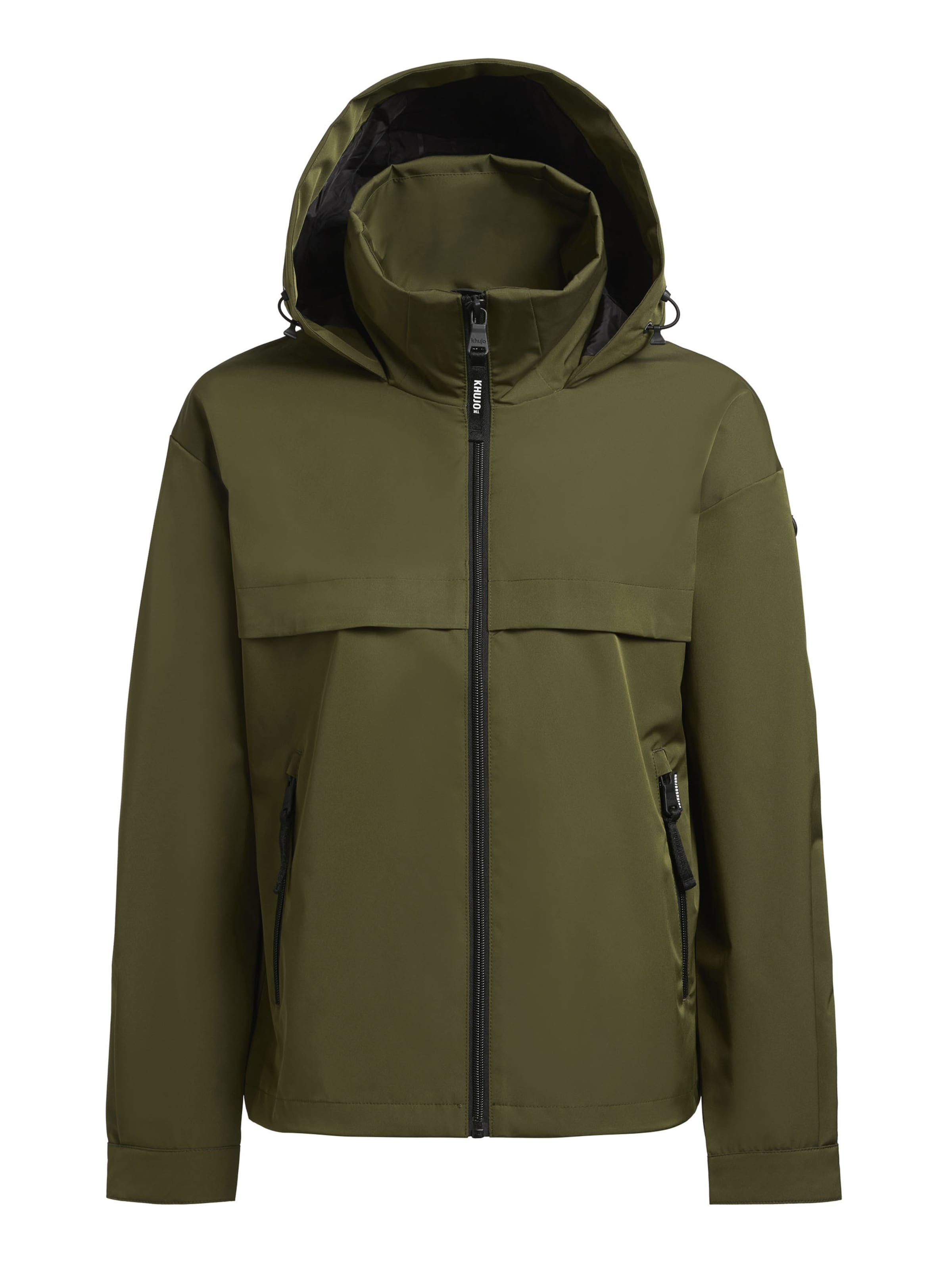 Giacca di mezza stagione 'Raibe' di khujo in verde: frontale