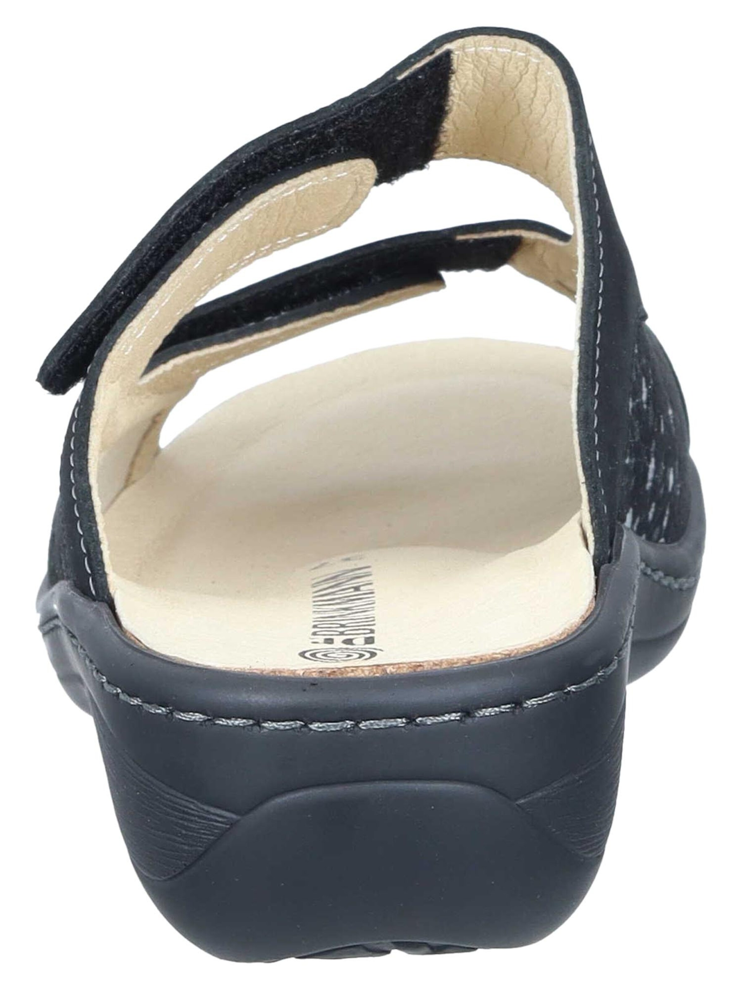 DR. BRINKMANN Mules 'Chelva' in Black