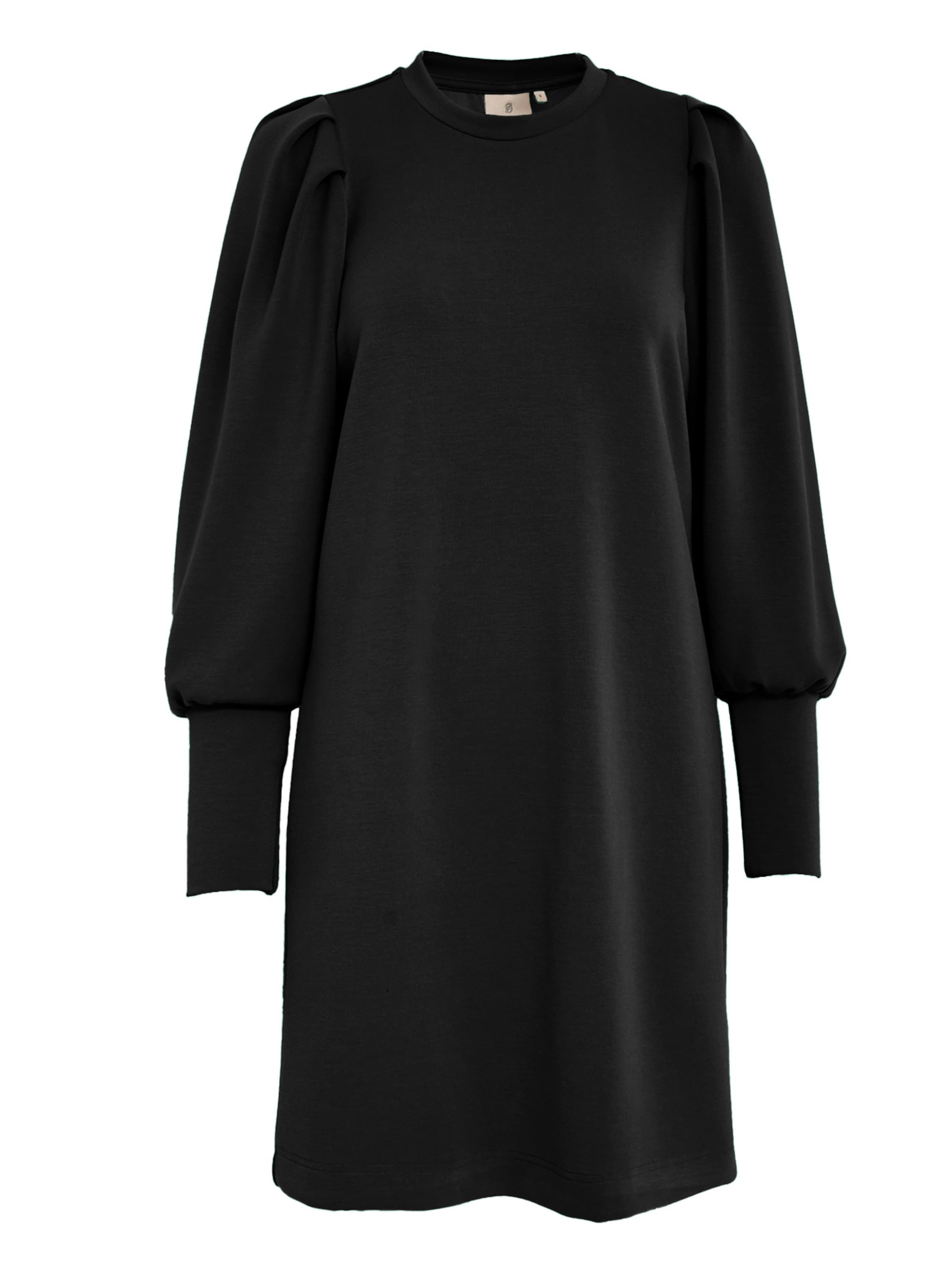 Peppercorn Jurk 'Dicette Anissa' in Zwart: voorkant