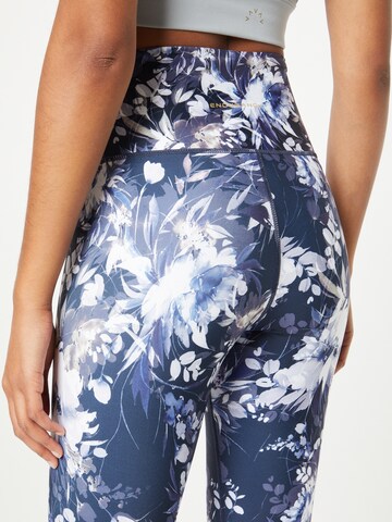 ENDURANCE Skinny Sportbroek in Blauw