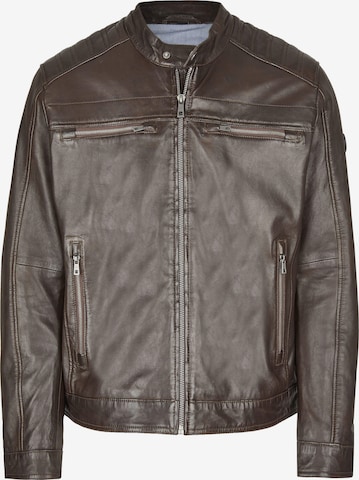 bugatti Between-Season Jacket in Brown: front