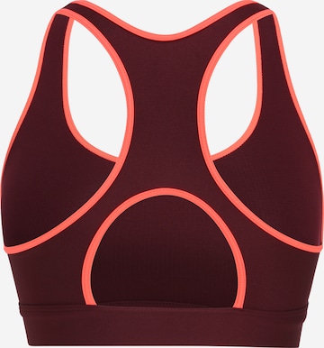 UNDER ARMOUR Bustier Urheilurintaliivit 'Authentics' värissä punainen