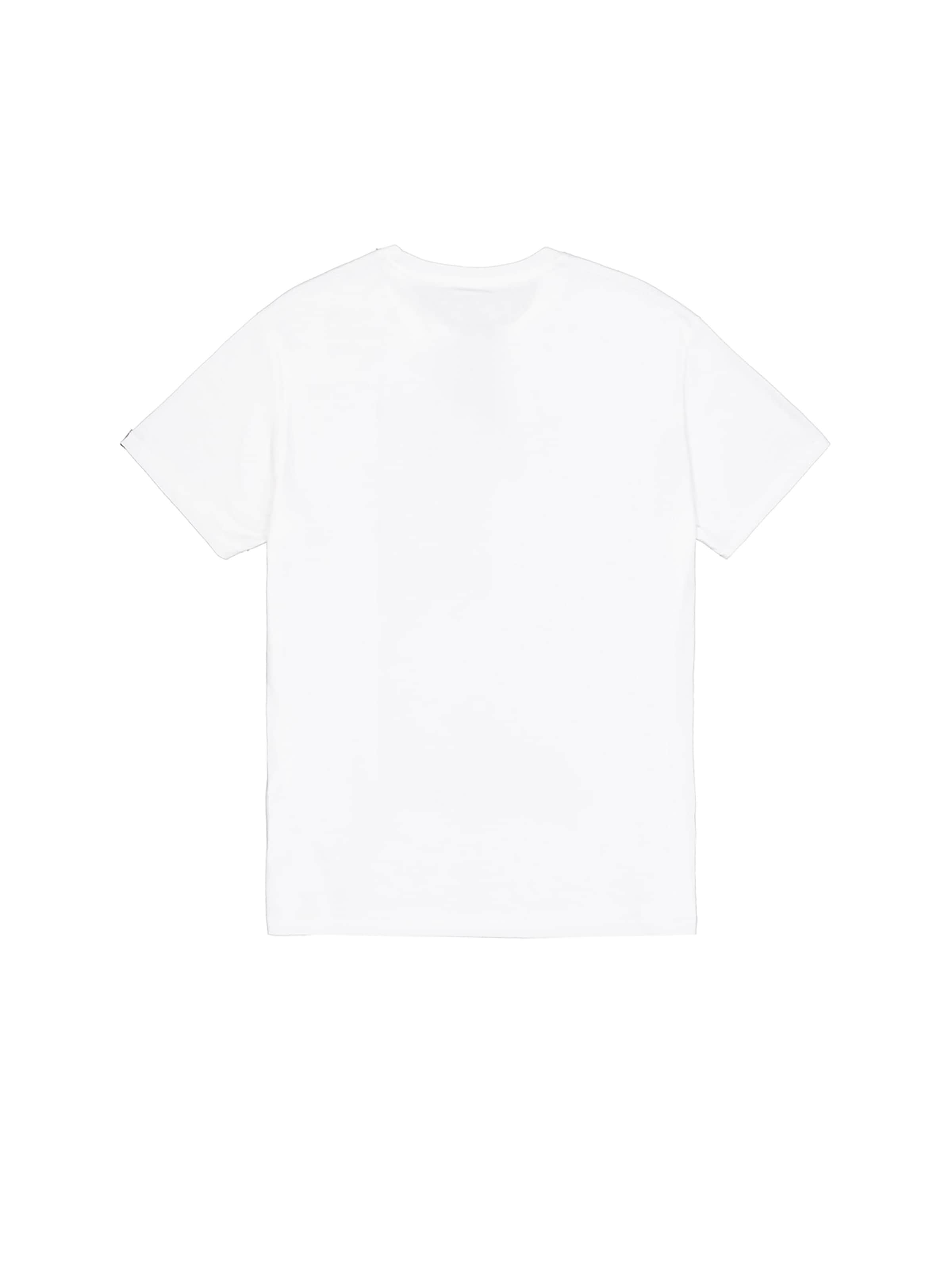ALPHA INDUSTRIES Shirt 'Basic Small Logo'‌‌ in Weiß