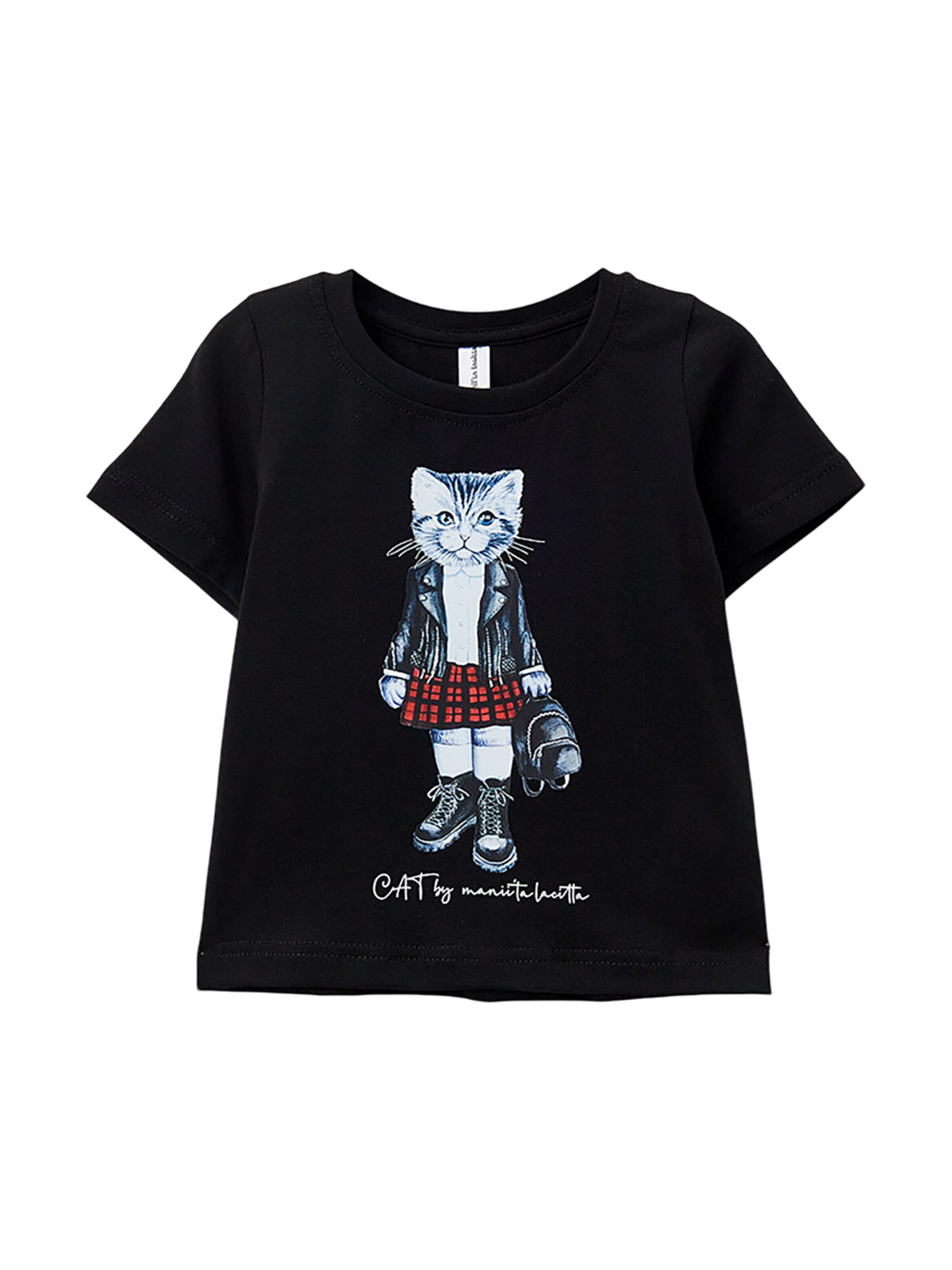 Cat e Lolette Paita 'Rocker Cat' värissä musta: etupuoli