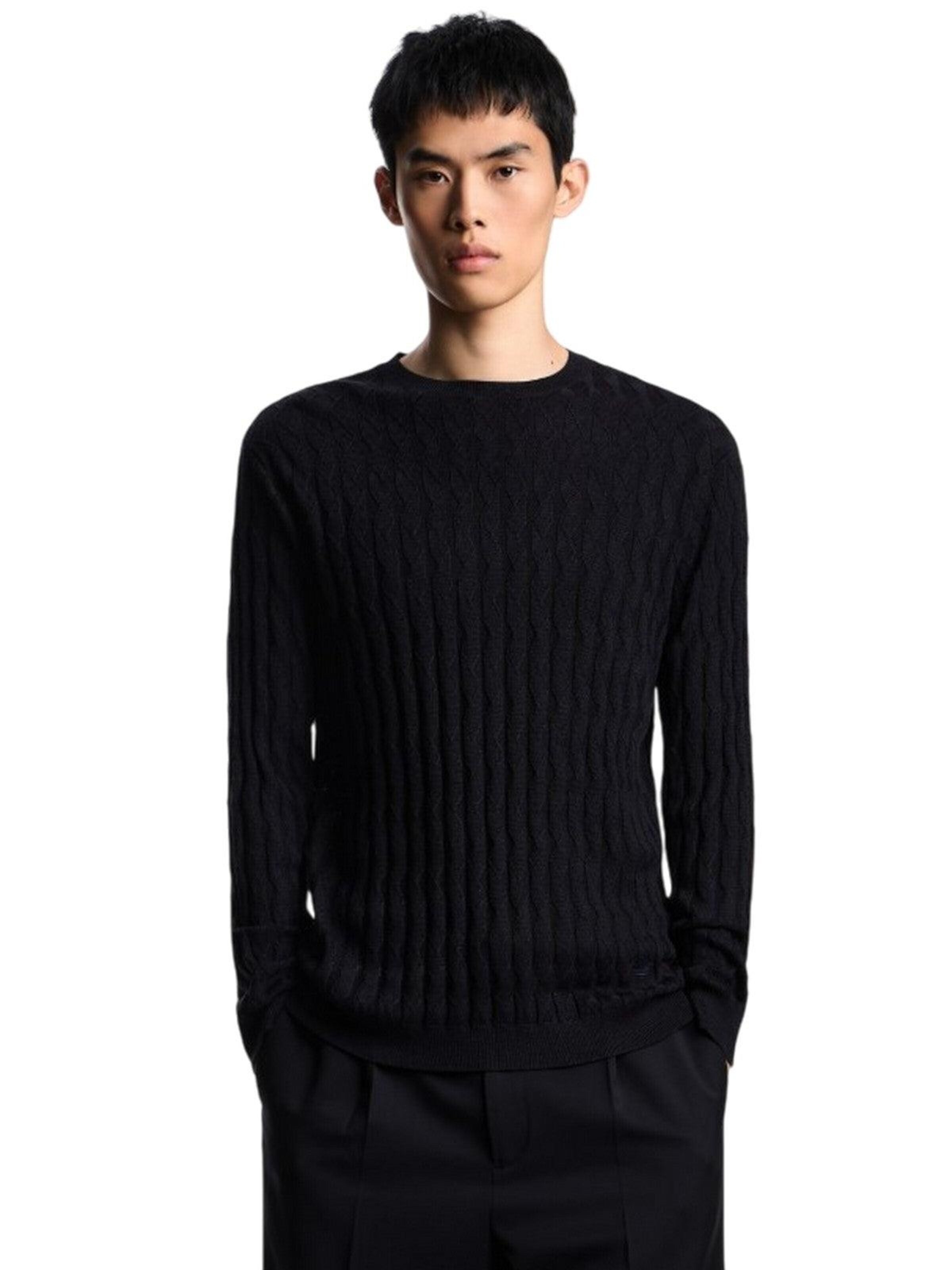 Pullover di Emporio Armani in blu: frontale