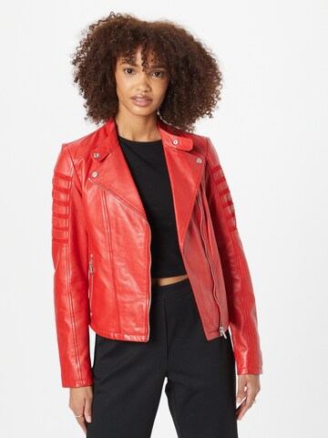 Veste mi-saison 'Gwenny' Gipsy by Mauritius en rouge : devant