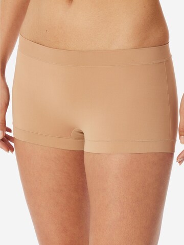 SCHIESSER Boyshorts 'Unique Micro' in Beige