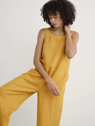 Seasalt Cornwall Jumpsuit 'Salt Air' in Geel