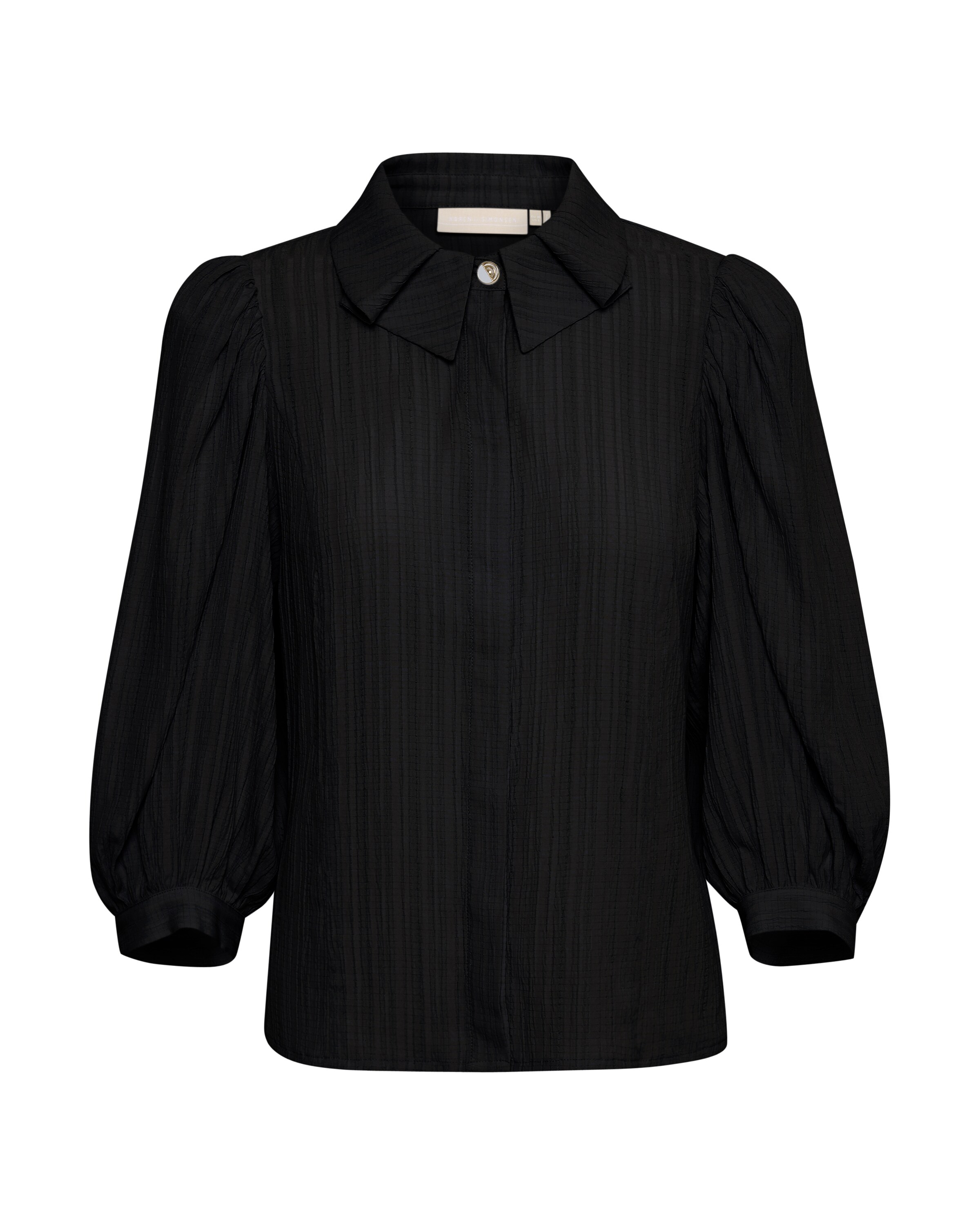 KAREN BY SIMONSEN Bluse 'Frosty' in Schwarz: Vorderseite