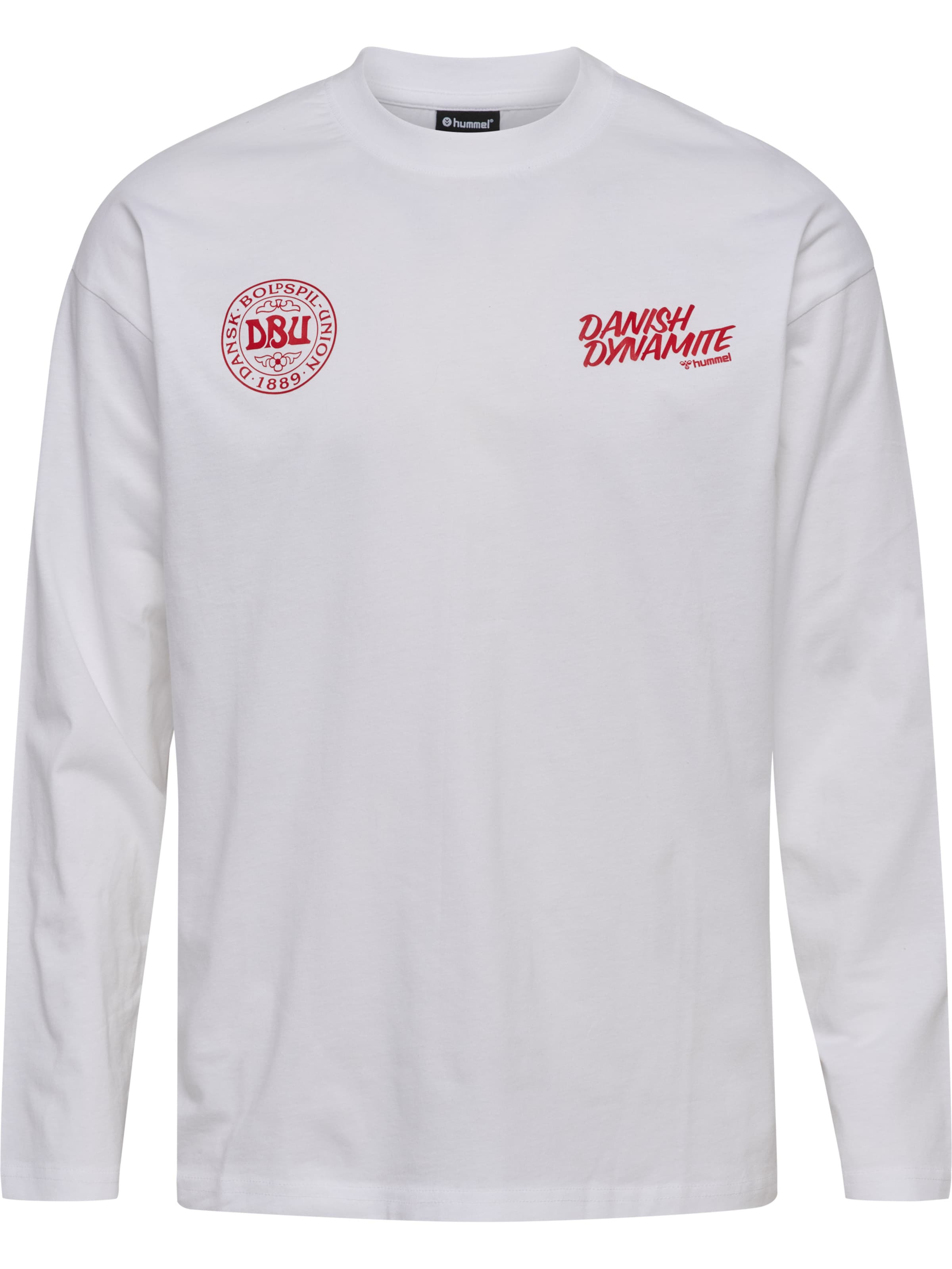 T-Shirt fonctionnel Hummel en blanc : devant