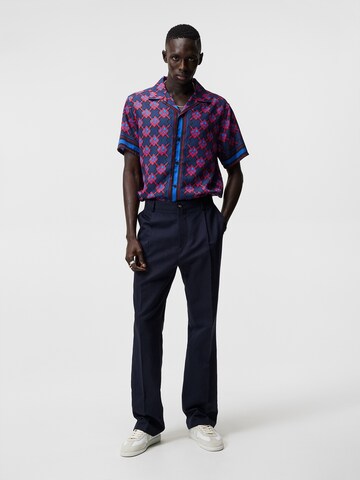 J.Lindeberg Regular Fit Hemd 'Elio' in Blau
