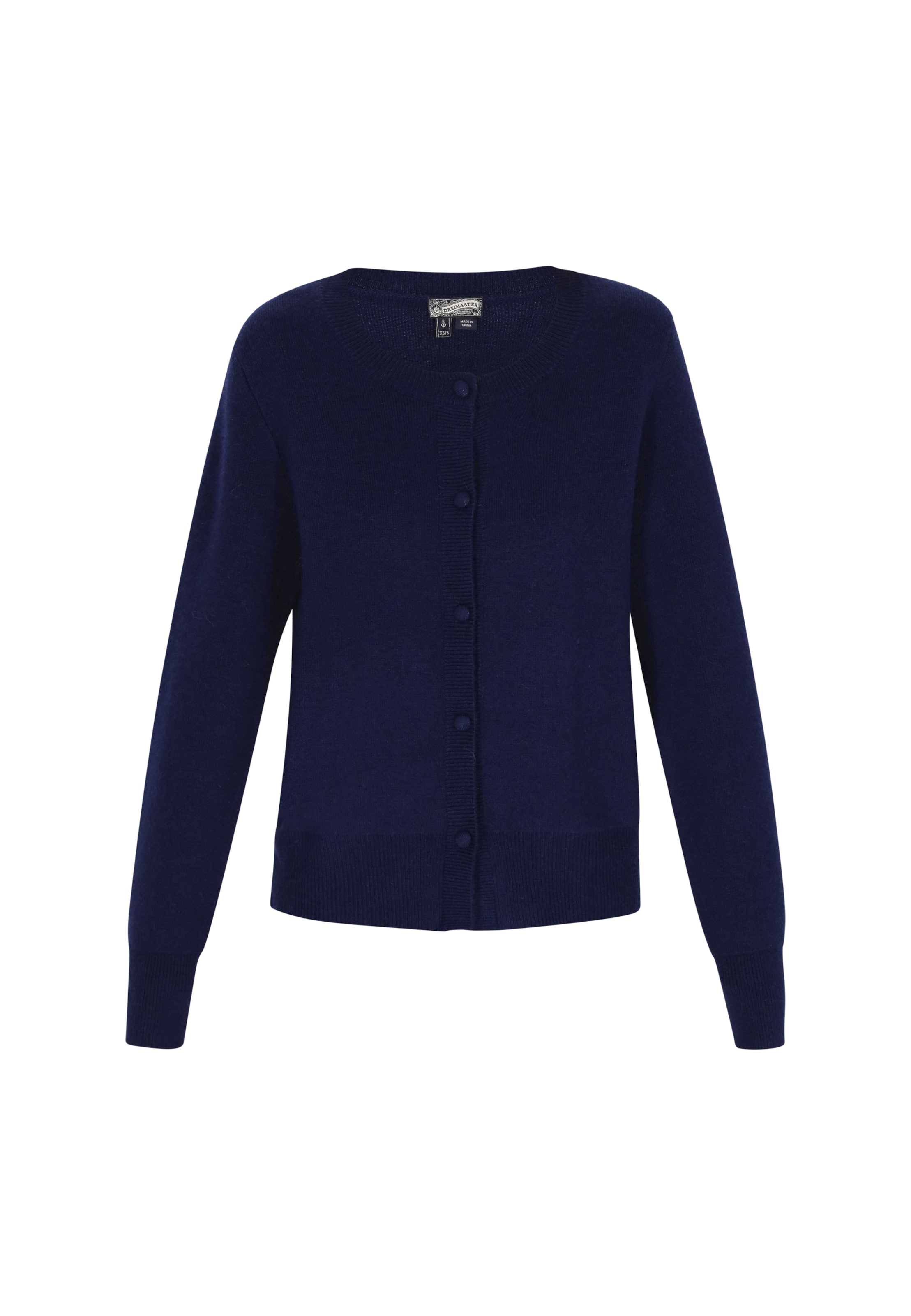 DreiMaster Vintage Kardigán - kék: elől