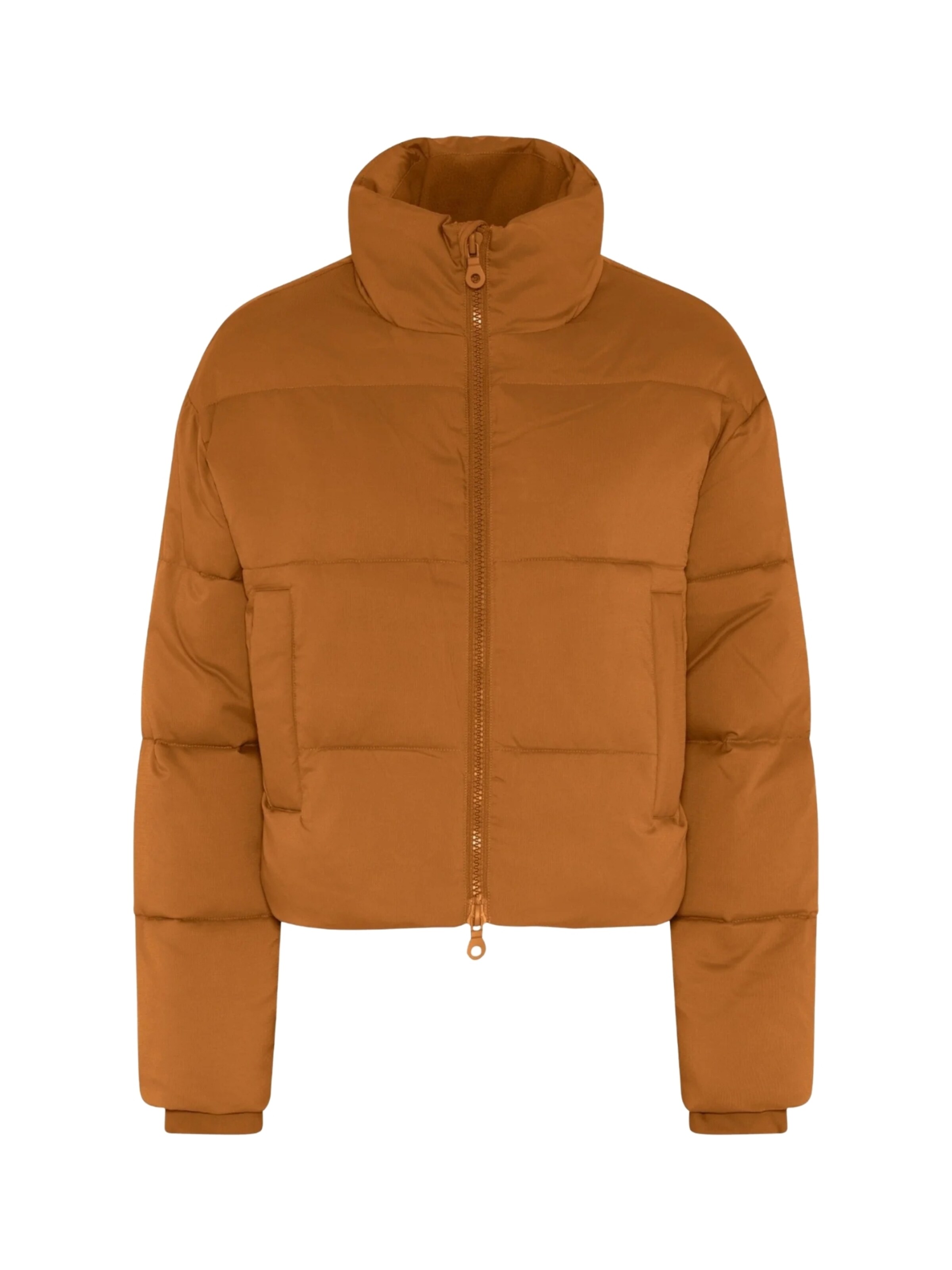 Girlfriend Collective Between-Season Jacket in Brown, Item view