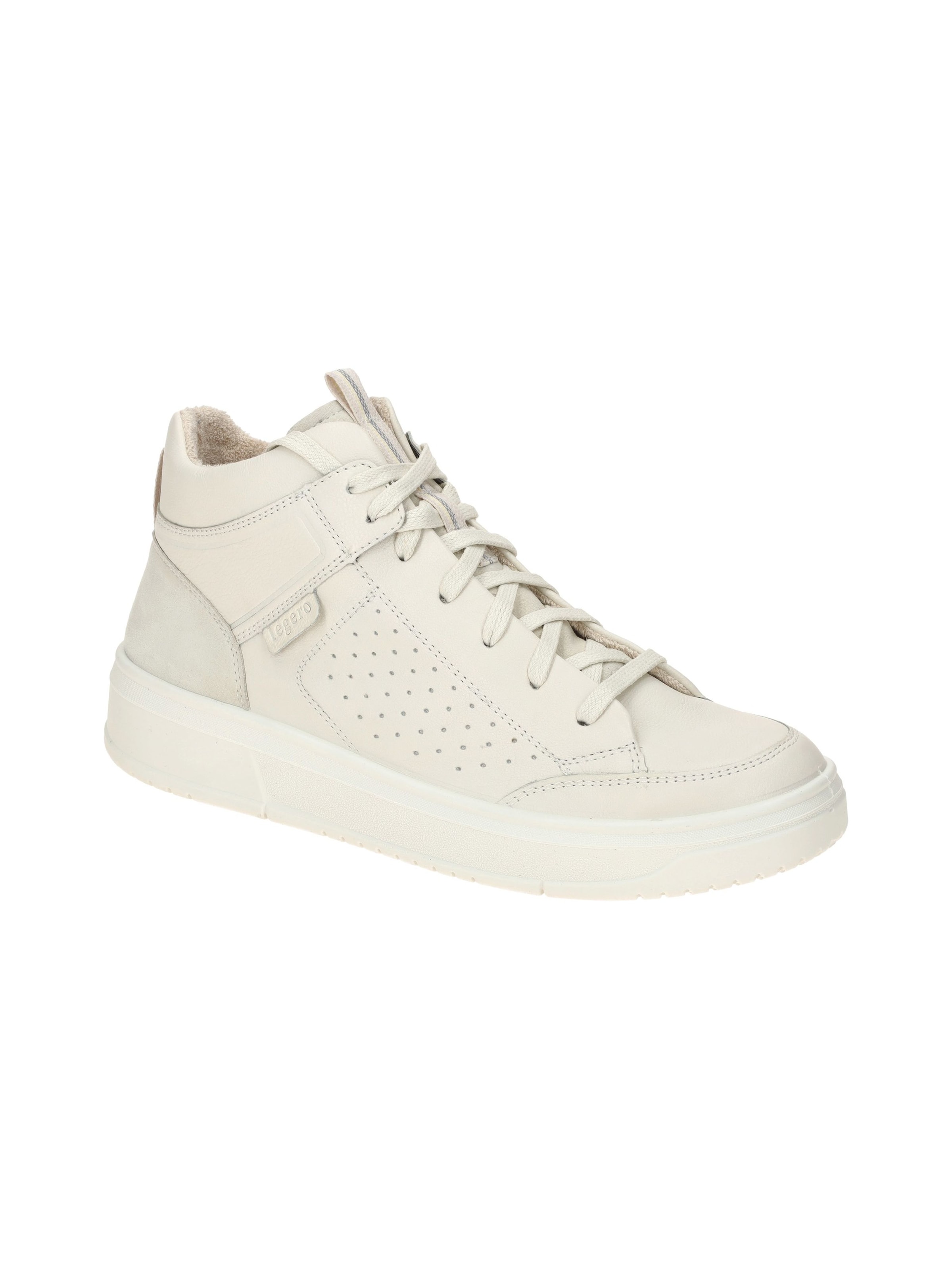 Legero Lace-Up Shoes in White: front