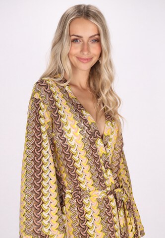 IZIA Dress in Brown
