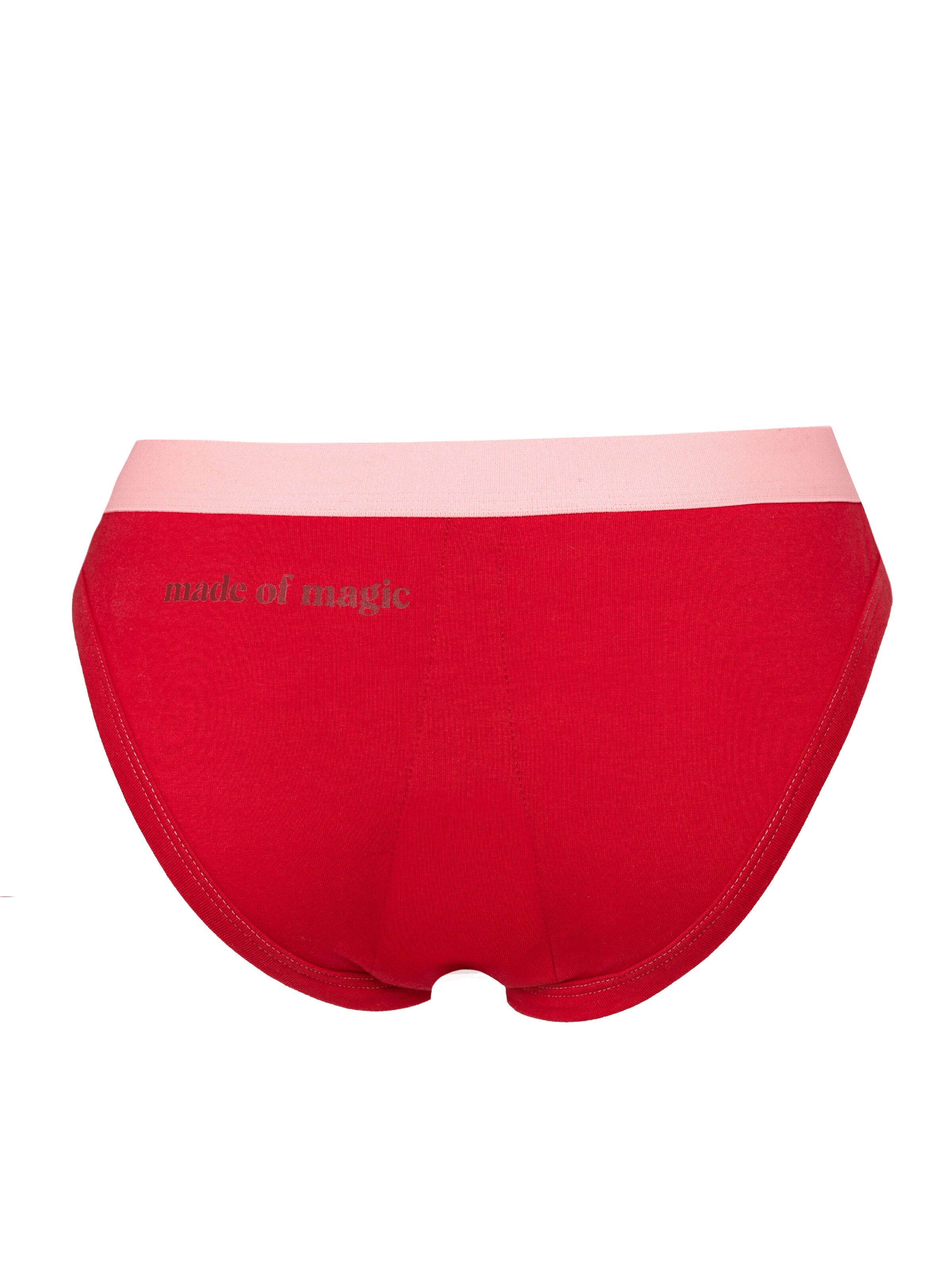 Culotte 'Mai Menstrual Panties' Maiswim en rouge
