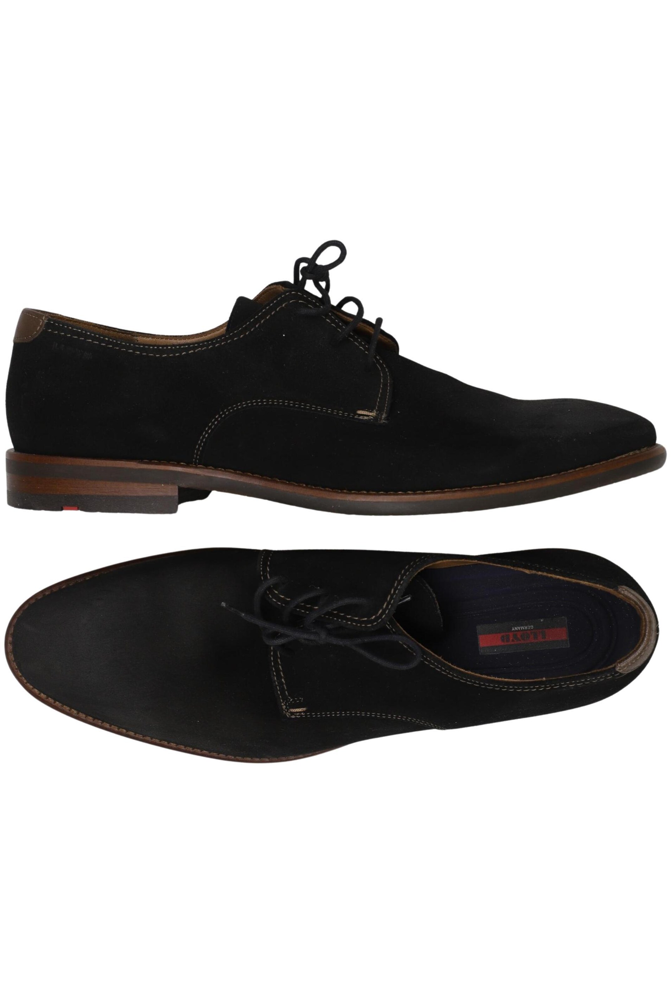 LLOYD Halbschuh 45 in Schwarz: Vorderseite