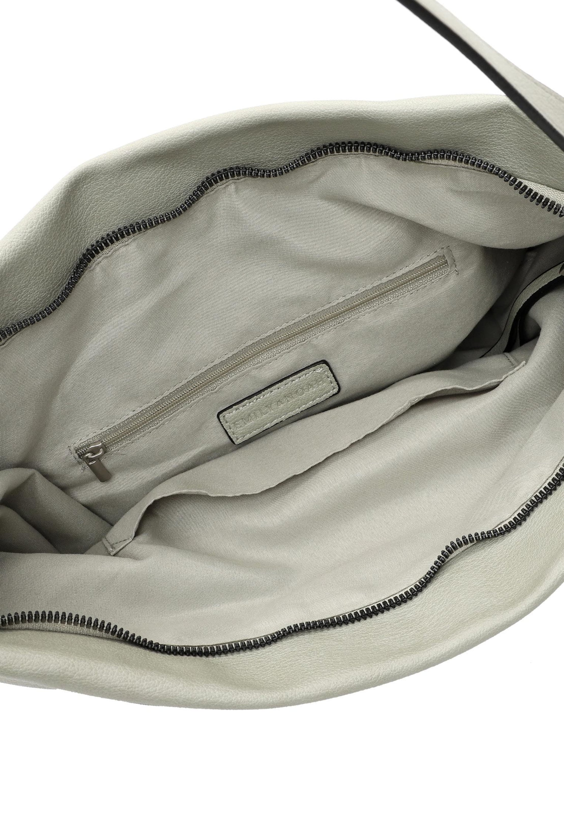 Borsa a spalla 'Ernestine' di Emily & Noah in verde