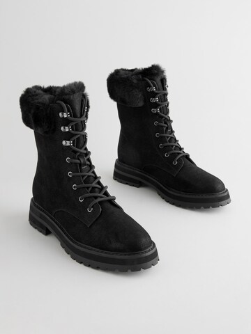 Next Snørestøvler 'Forever Comfort®' i sort