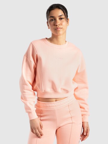 Sweat-shirt 'Siana' Smilodox en orange : devant