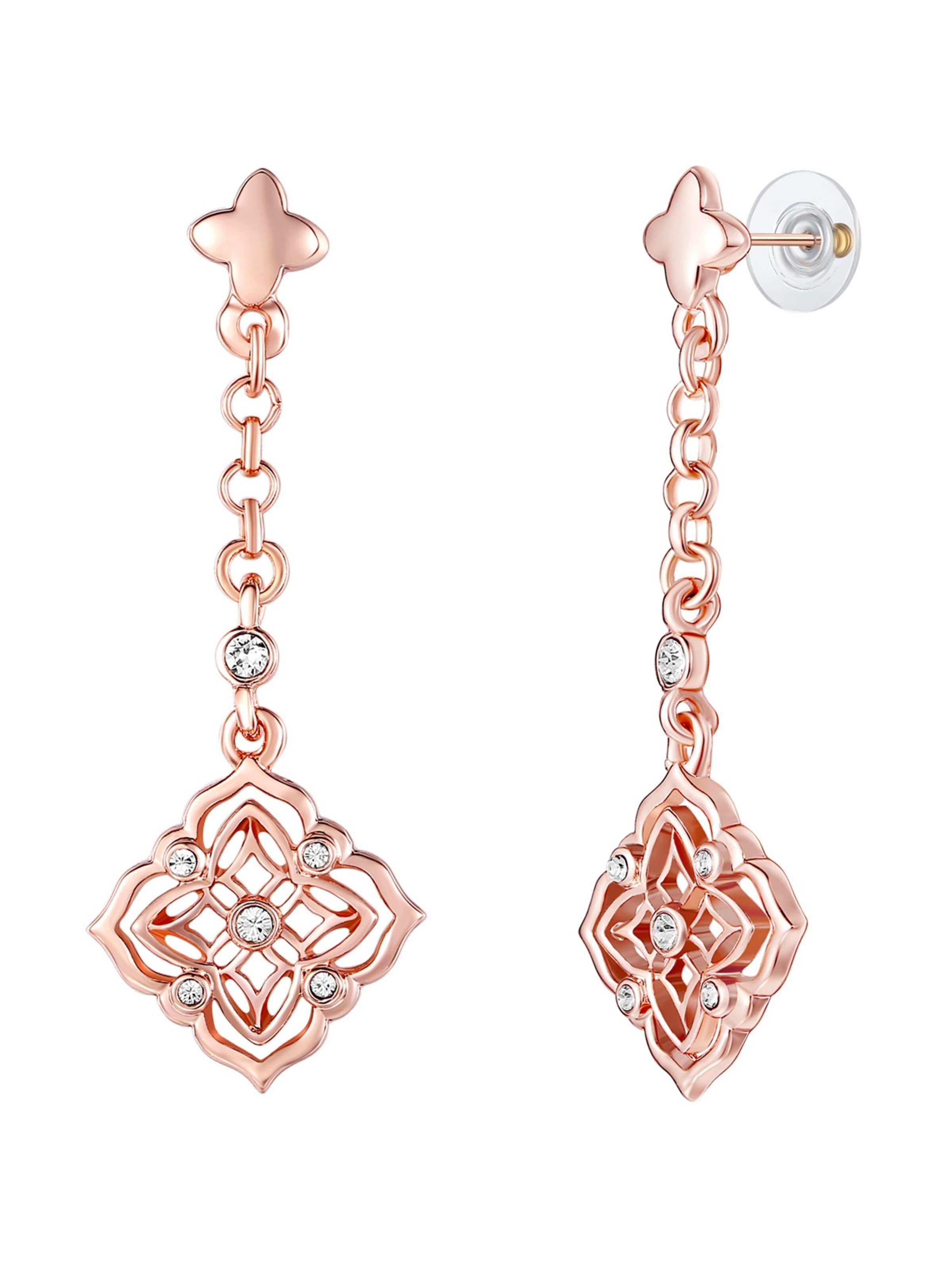 Lulu & Jane Earrings in Gold: front