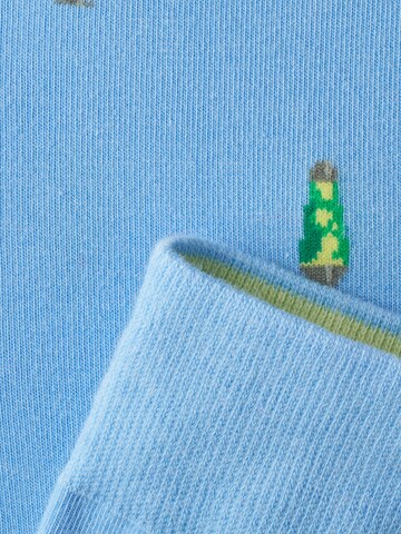 Von Jungfeld Socks 'RETRO ICONS' in Blue