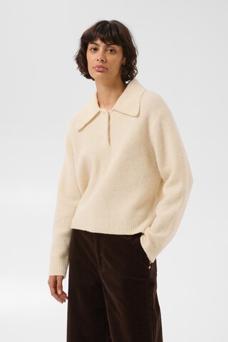 Part Two Pullover 'Carilina' i beige: forside