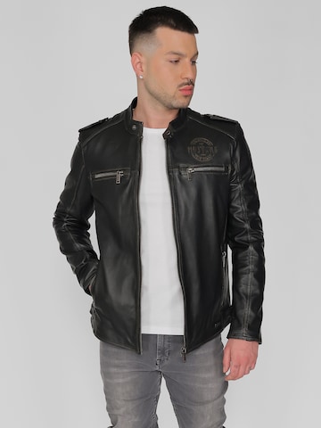 Veste mi-saison MUSTANG en noir : devant