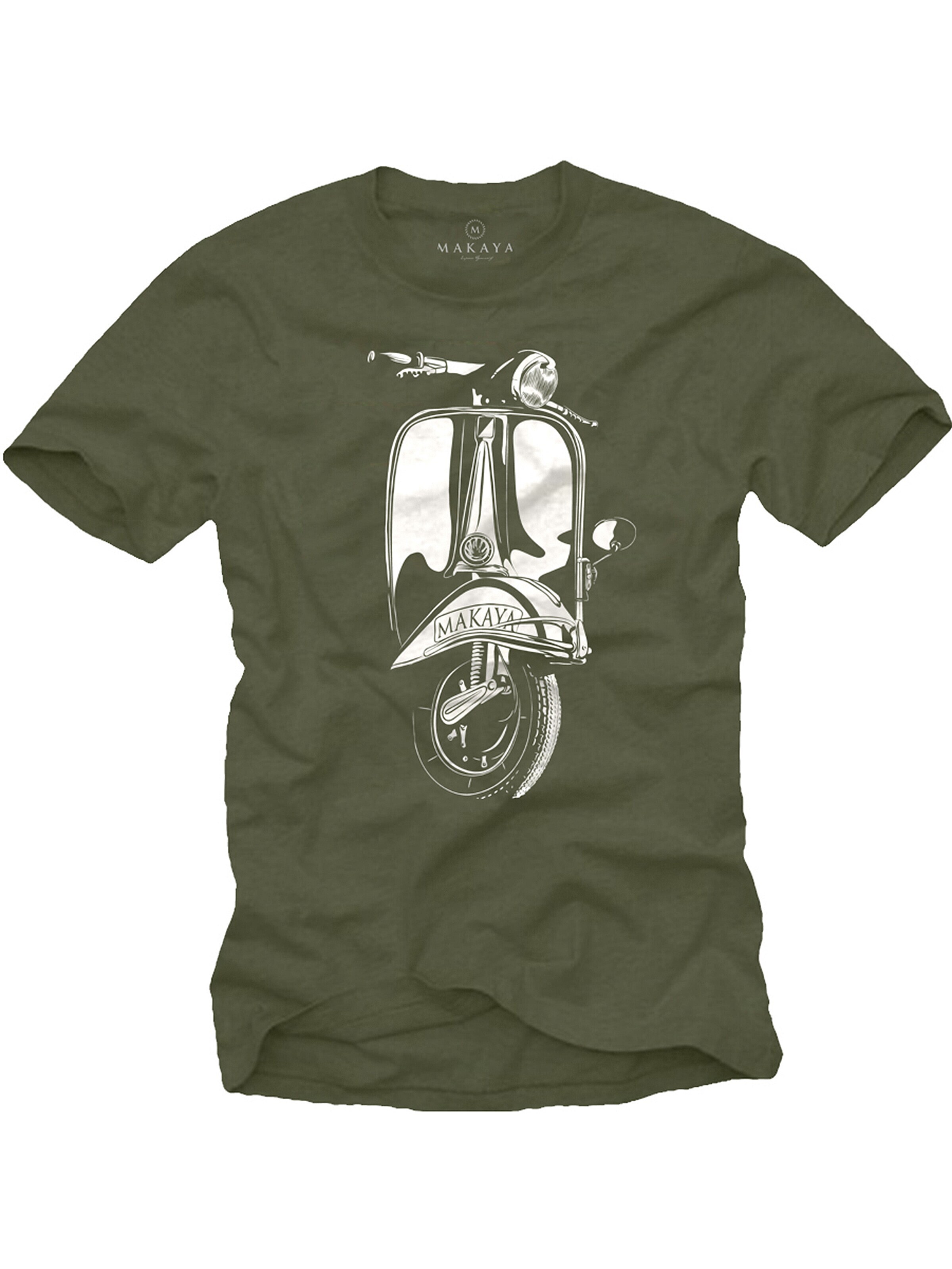 MAKAYA Shirt 'Makaya Roller' in Green: front