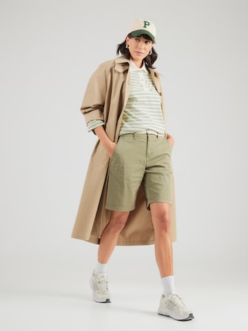 Regular Pantalon chino s.Oliver en vert