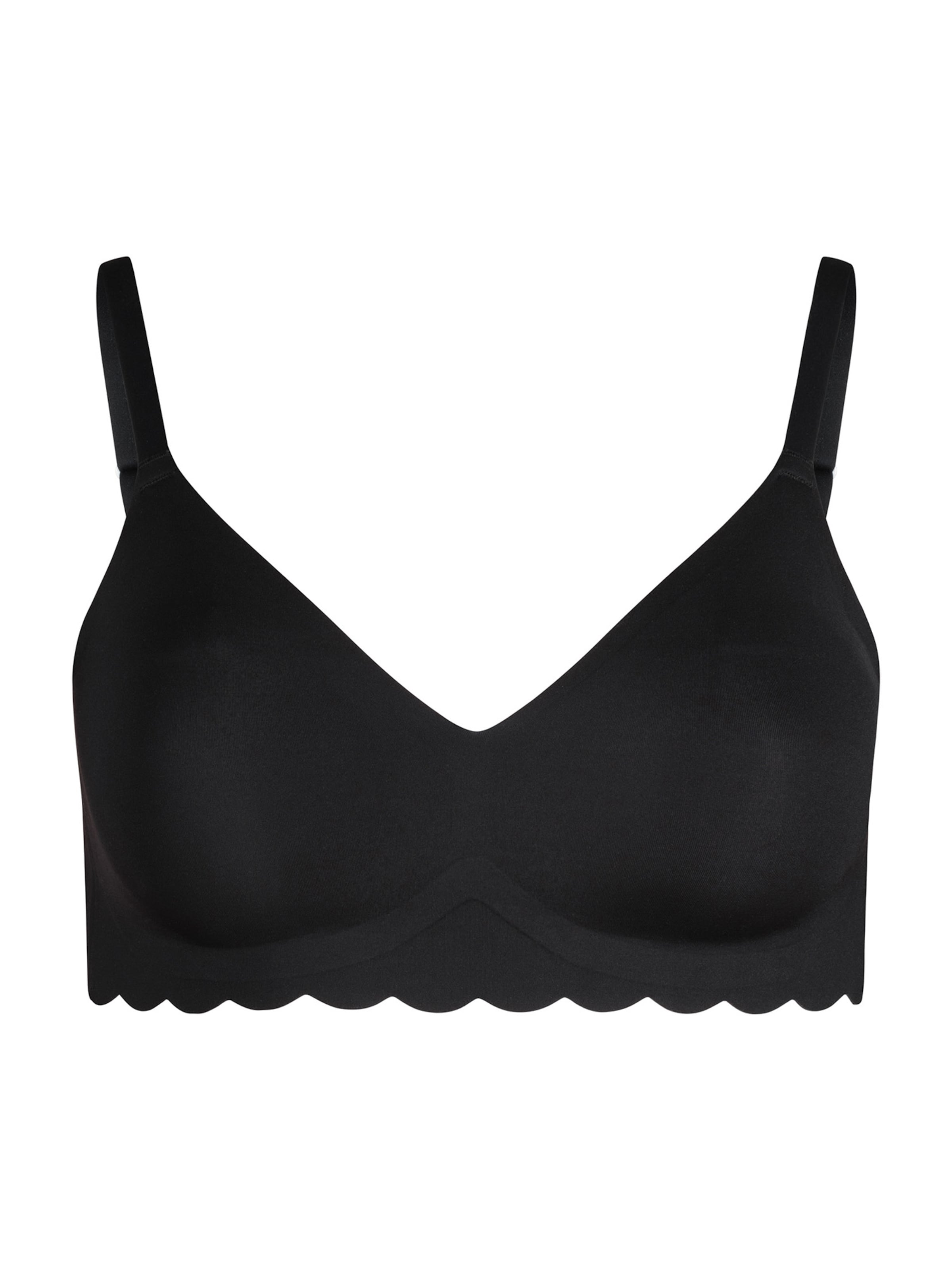 Skiny BH in Schwarz: Vorderseite